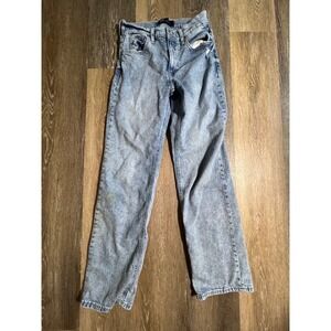 Gap 90s Loose Jeans Womens 00/24R Blue Good Light Wash High Waisted Denim